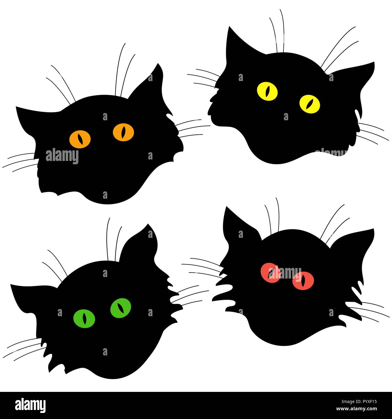 Silhouette of cat icon Stock Vector by ©PPVector 129404604