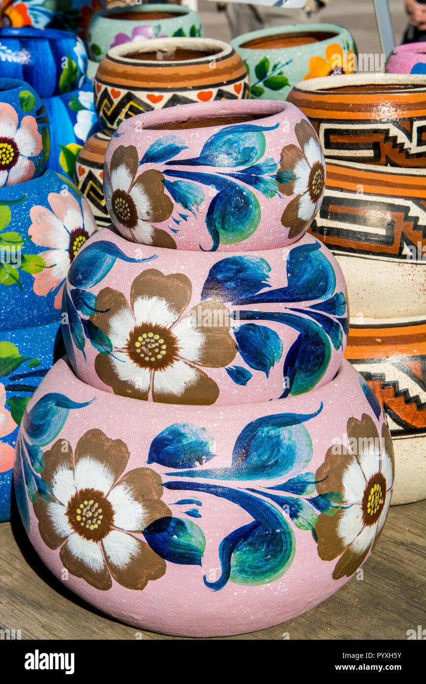 Ceramic pottery in Old Town, San Diego, California Stock Photo Alamy