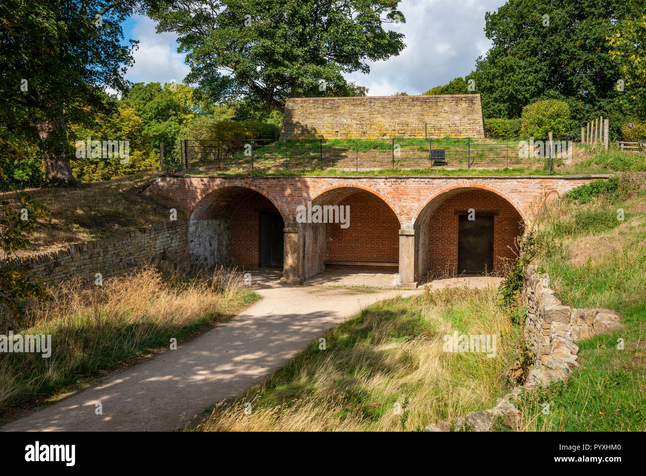 The Deer Shelter at Yorkshire Sculpture Park which now houses the James
