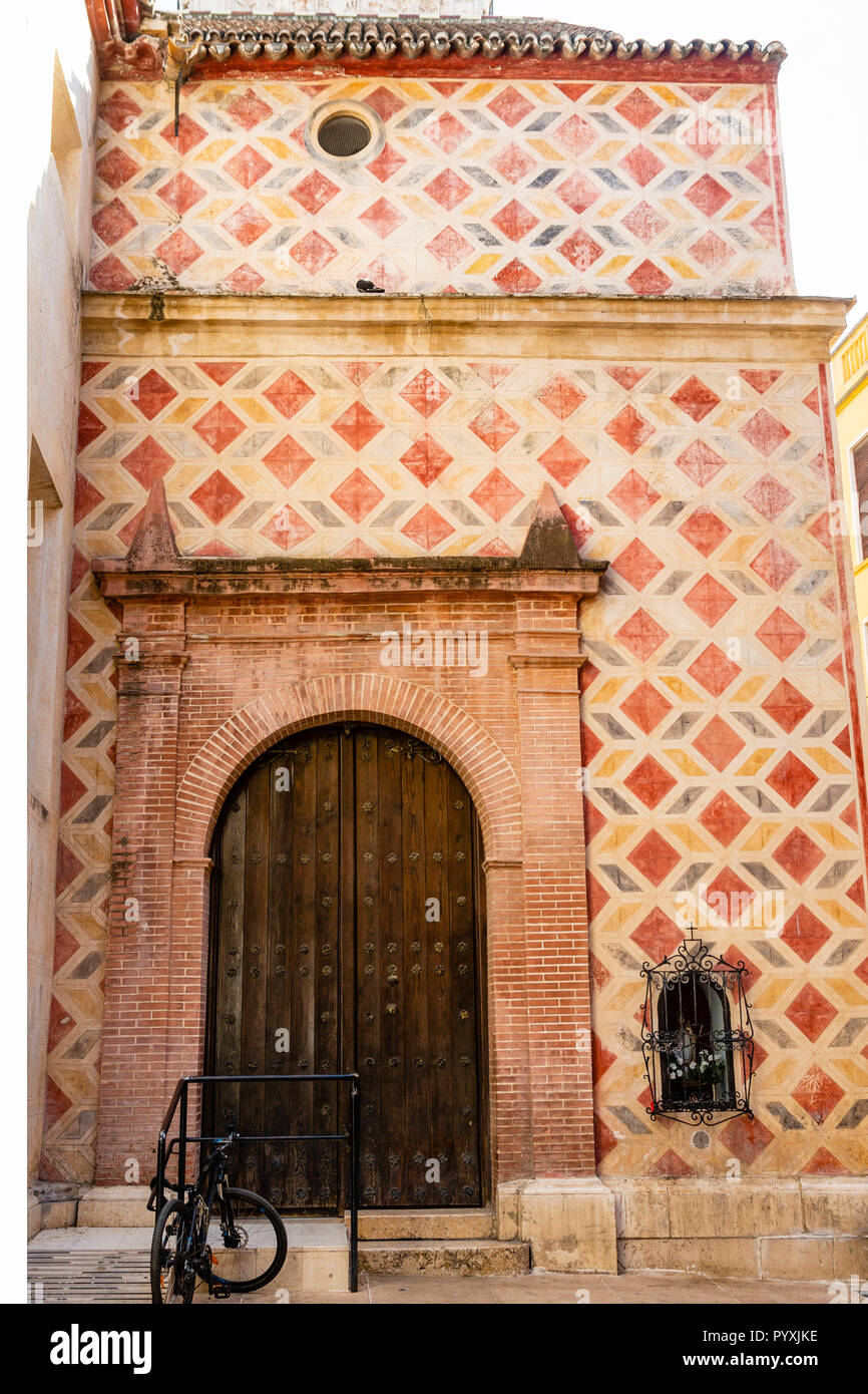 Iglesia de San Juan Bautista, Malaga, Andalusia, Spain Stock Photo