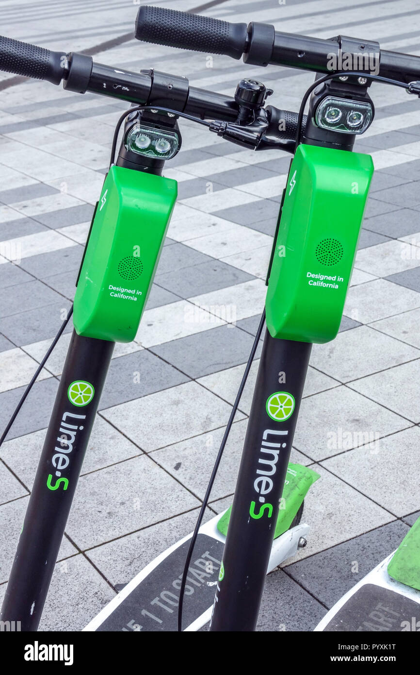 Rental scooter hires stock photography and images Alamy