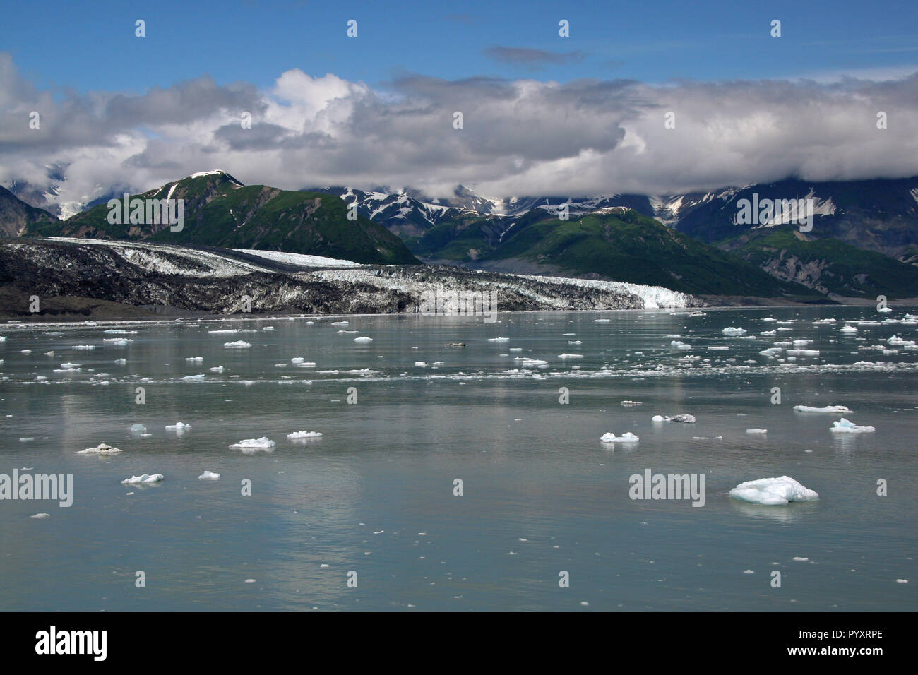 Disenchantment Bay and Turner Glacier, Alaska Stock Photo Alamy