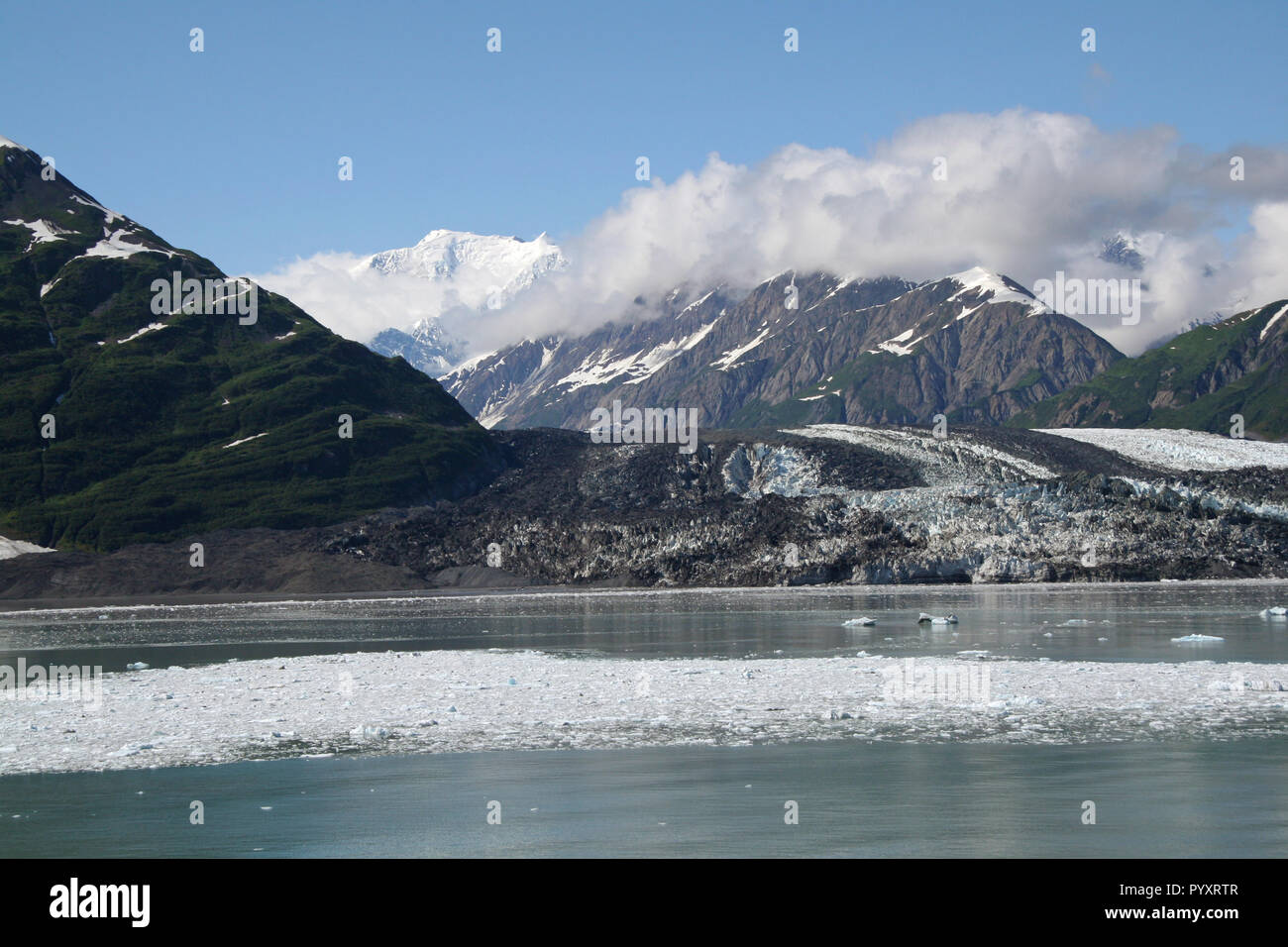 Disenchantment Bay and Turner Glacier, Alaska Stock Photo Alamy