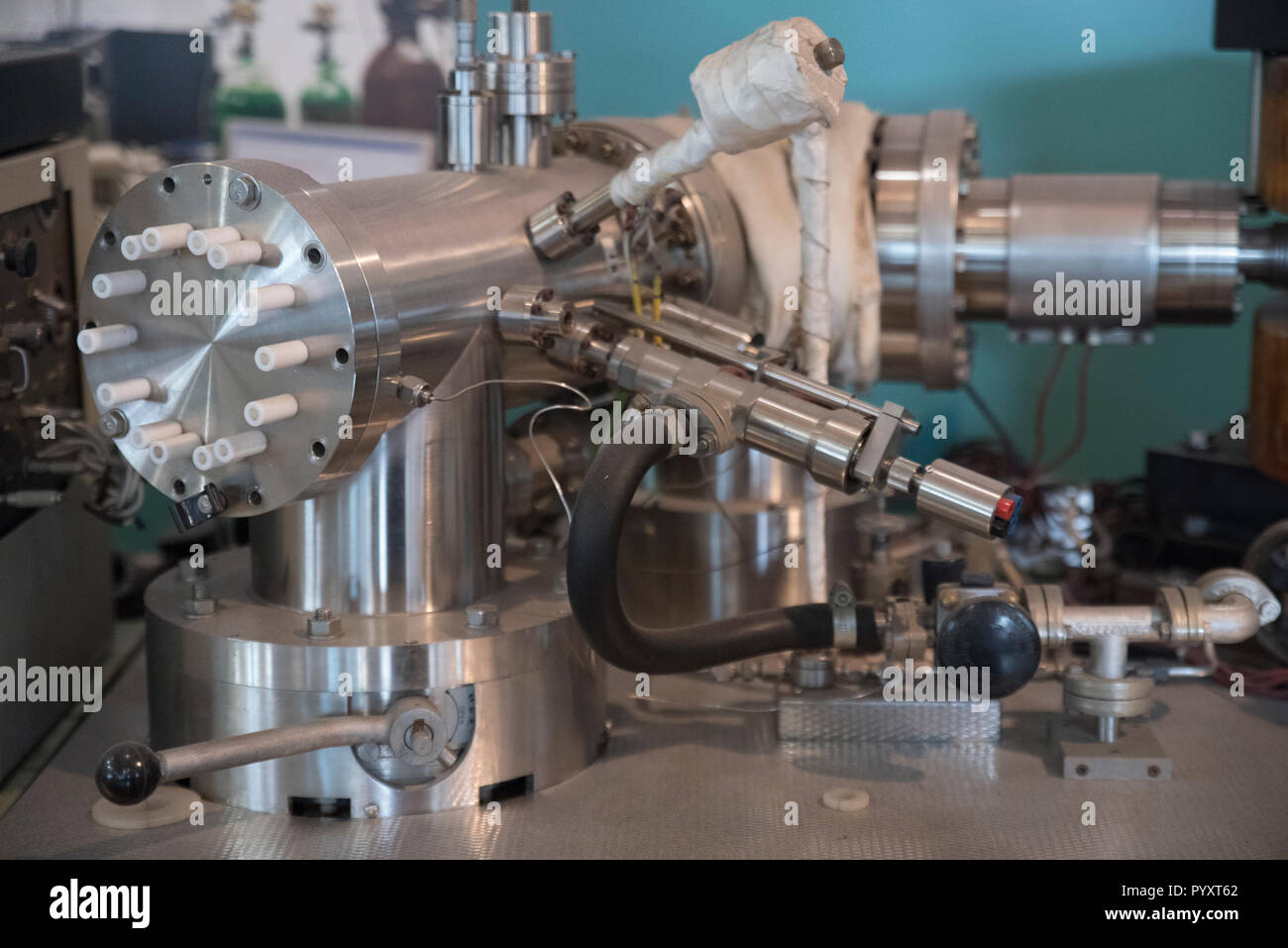 Mass spectrometer at Museum of Science & Industry, Manchester, England Stock Photo