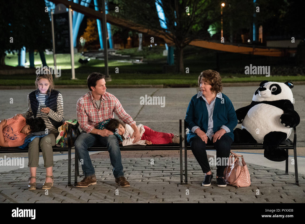 RELEASE DATE: November 16, 2018 TITLE: Instant Family STUDIO: Paramount Pictures DIRECTOR: Sean Anders PLOT: A couple find themselves in over their heads when they adopt three children. STARRING: GUSTAVO QUIROZ as Juan, JULIANNA GAMIZ as Lita, MARK WAHLBERG as Pete, ROSE BYRNE as Ellie and MARGO MARTINDALE as Grandma Sandy. (Credit Image: © Paramount Pictures/Entertainment Pictures) Stock Photo