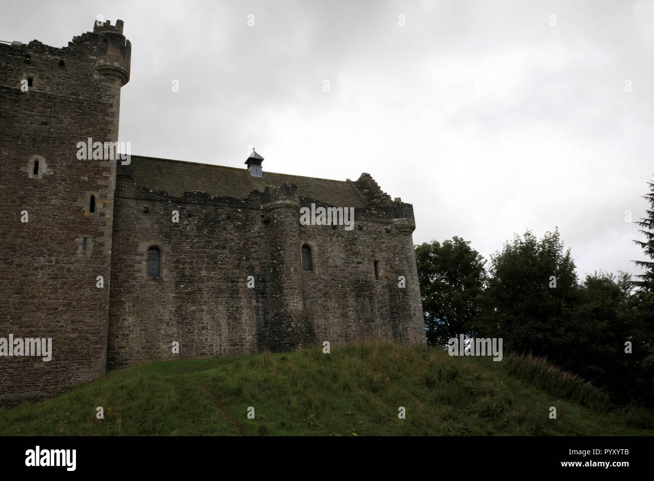 Doune Castle, Scotland, United Kingdom Stock Photo
