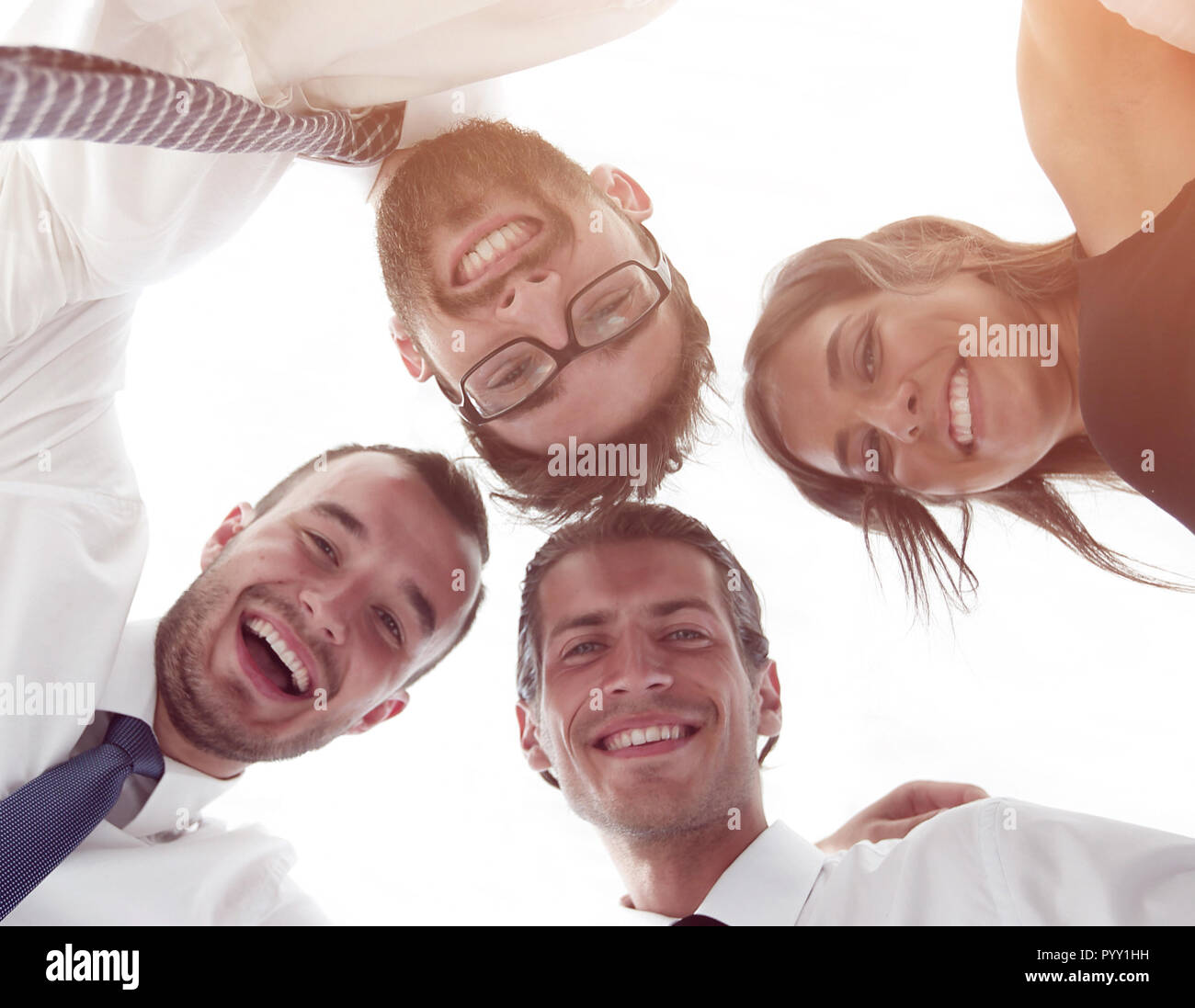 closeup.bottom view.successful business people Stock Photo Alamy