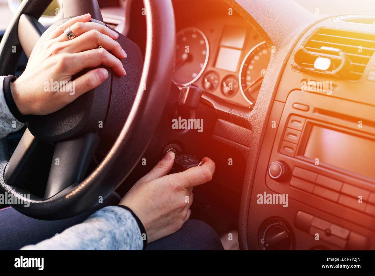 Woman engine driver hi-res stock photography and images - Alamy