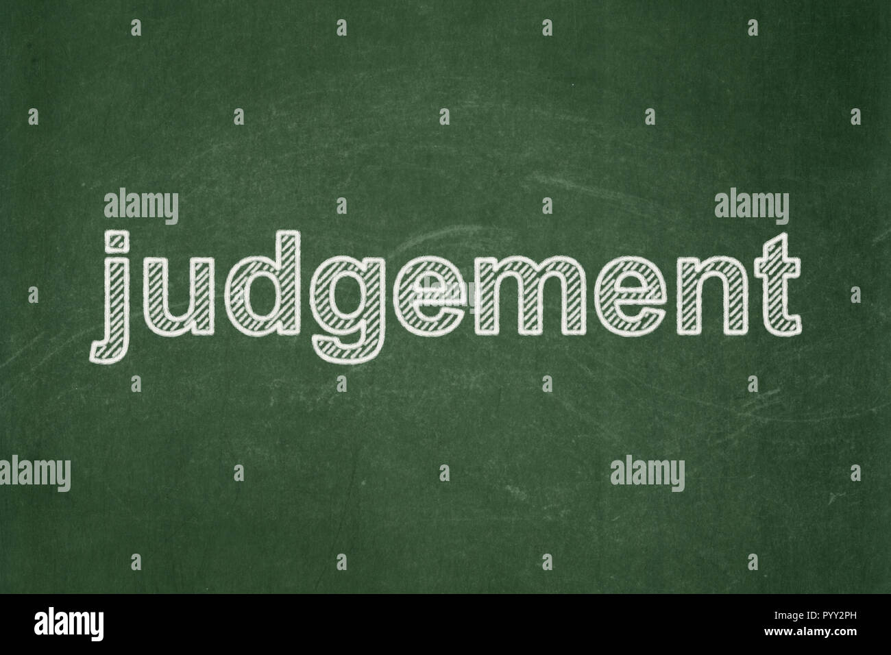 Law concept: Judgement on chalkboard background Stock Photo - Alamy