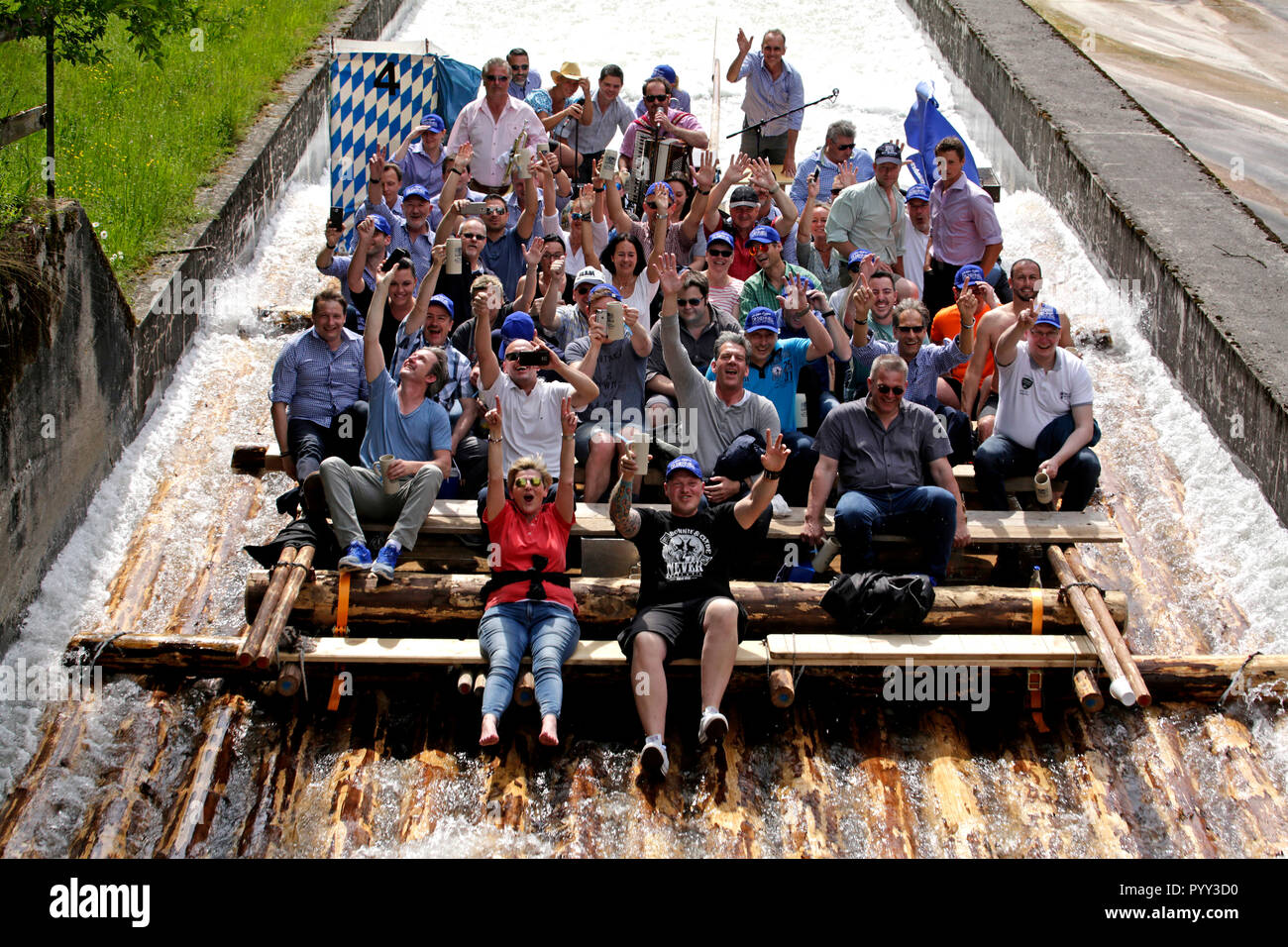 Raft slide hi-res stock photography and images - Alamy