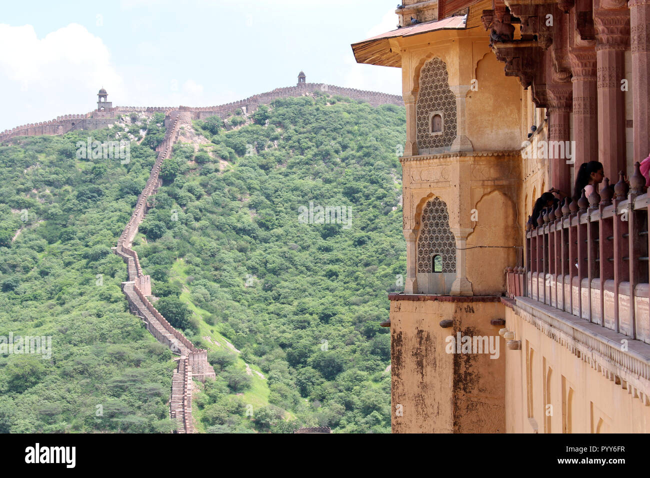 Amber sheesh mahal garden hi-res stock photography and images - Alamy