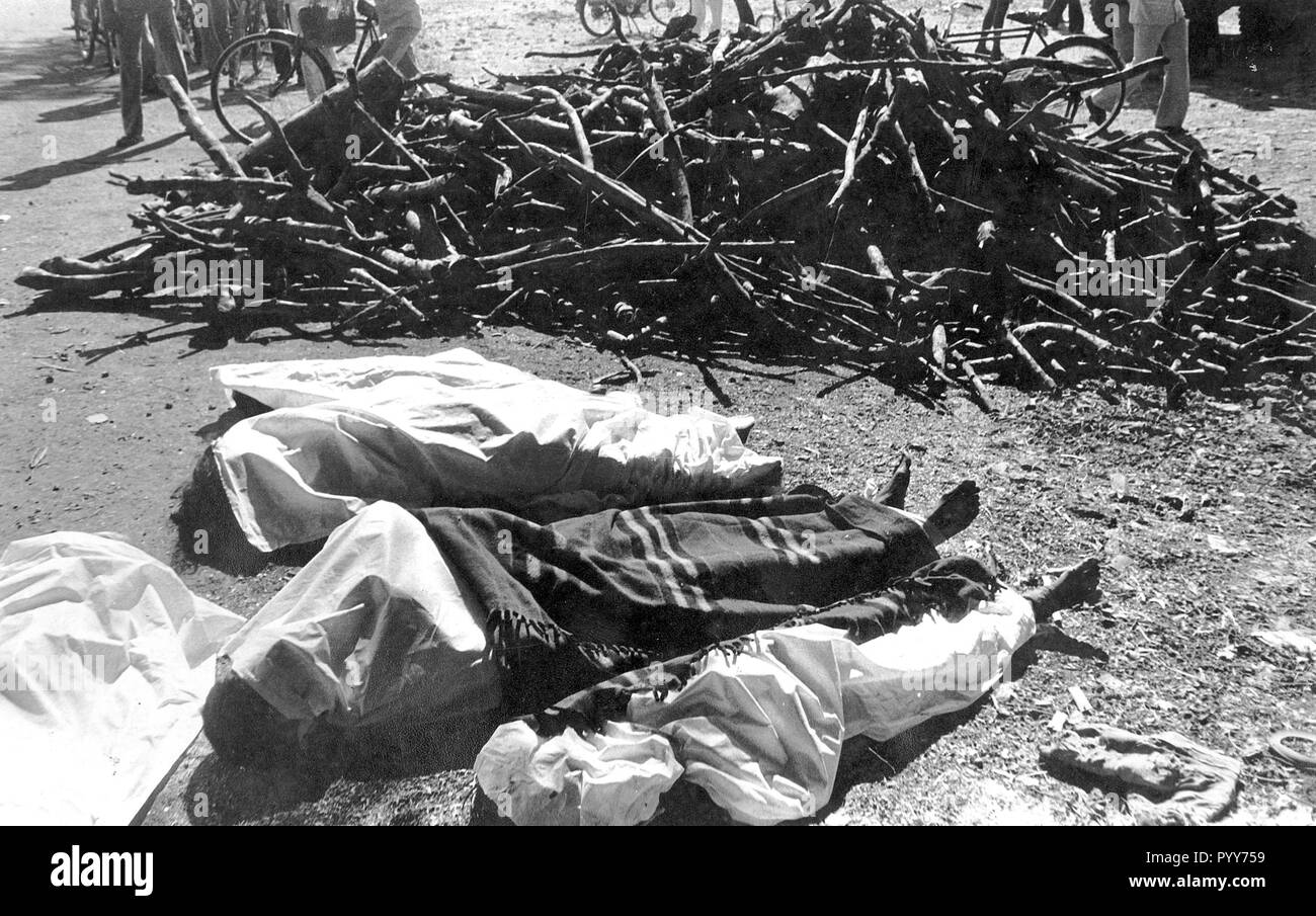Dead people, Union Carbide gas leak tragedy, Bhopal, Madhya Pradesh, India, Asia, Indian, Asian, Gas leak, Bhopal disaster, Bhopal gas tragedy, industrial disaster, Stock Photo