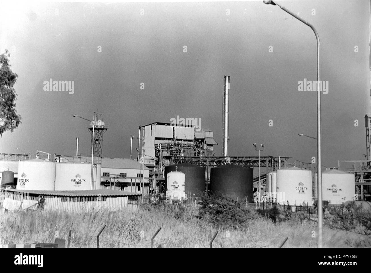 Chemical Factory, Bhopal, Madhya Pradesh, India, Asia, Indian, Asian Stock Photo