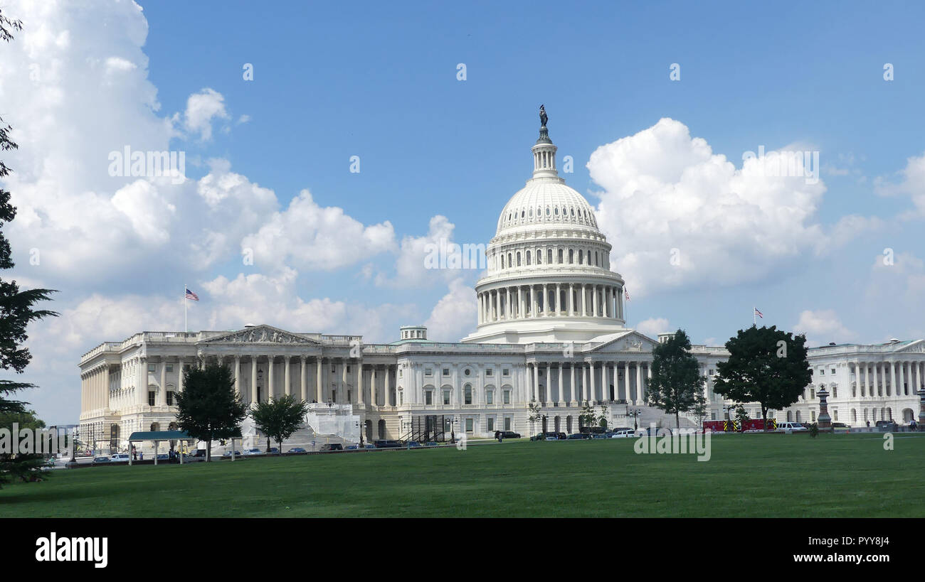 WASHINGTON D.C.  The Capitol building. Photo: Tony Gale Stock Photo