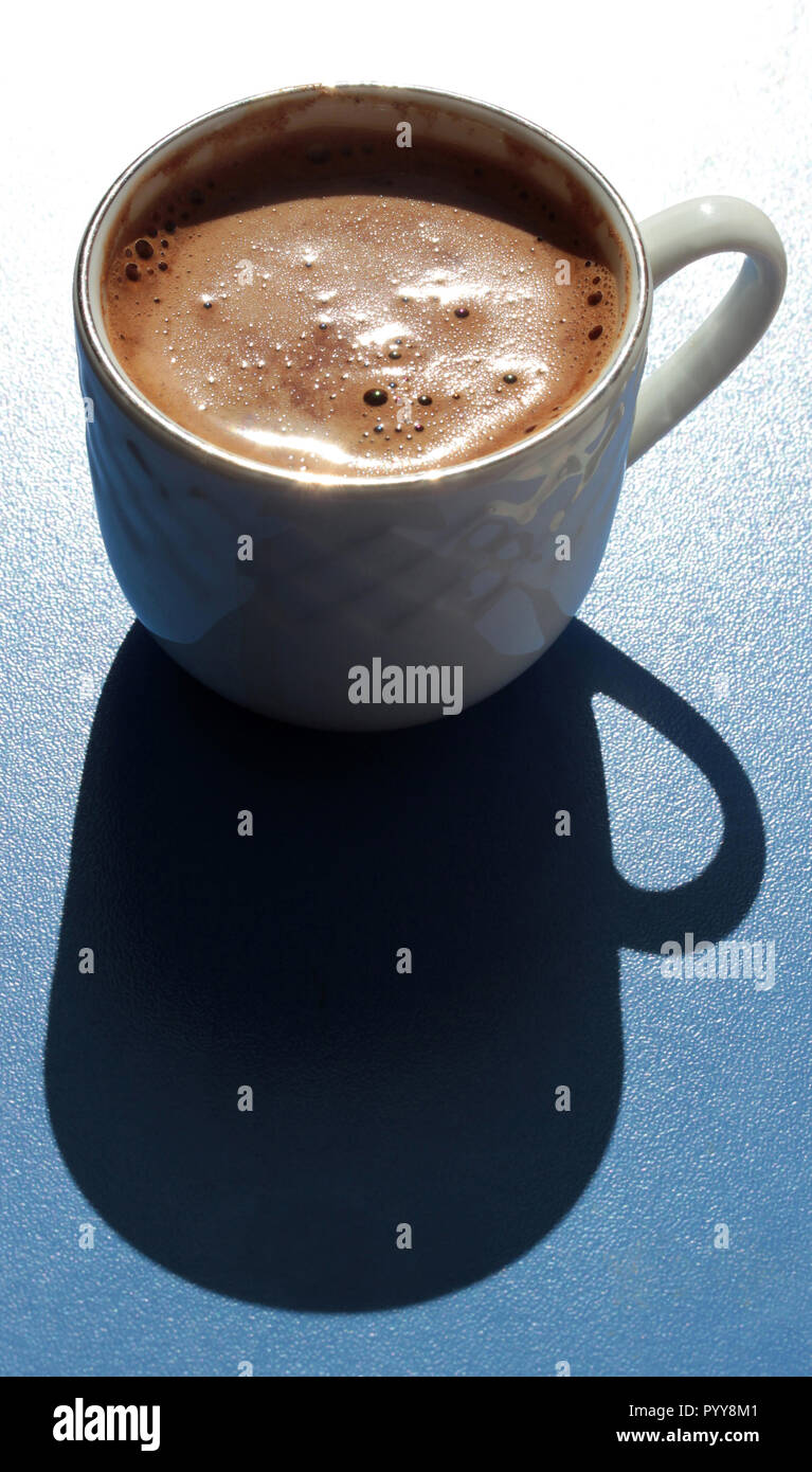 Turkish coffee, foamy Stock Photo Alamy