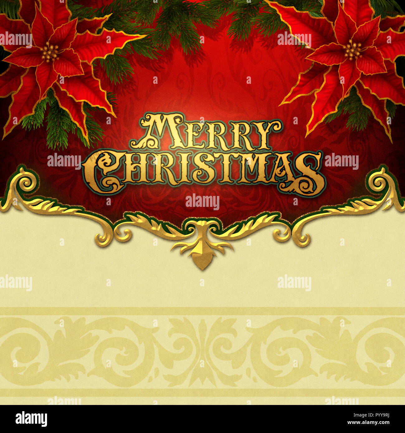 Beautiful Christmas card Stock Photo Alamy