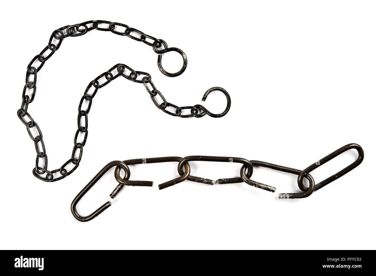 Messy chains Cut Out Stock Images & Pictures Alamy
