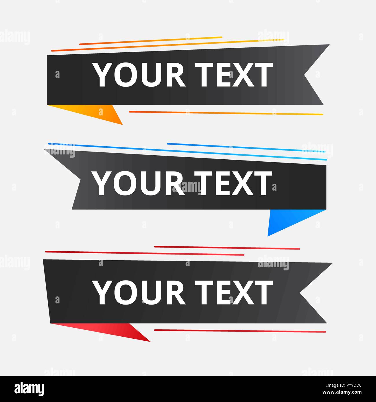 Abstract glossy black origami speech bubble. Vector dark abstract ...