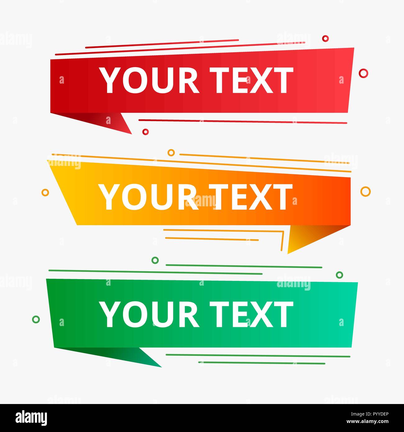 Style text templates speed origami for banner Vector abstract geometric ...
