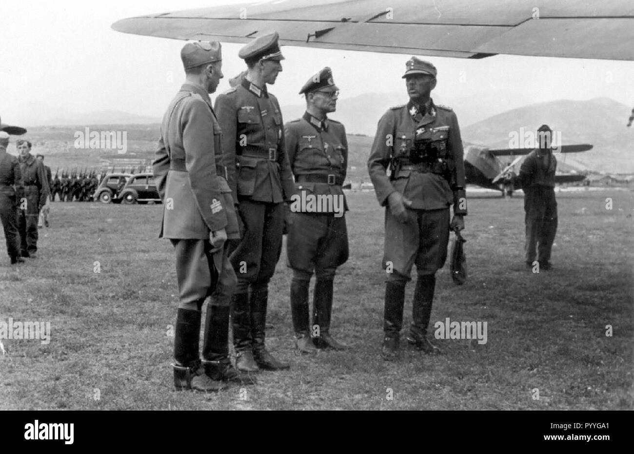 THE WALDHEIM WALTZ, (aka WALDHEIMS WALZER), from left Italian General