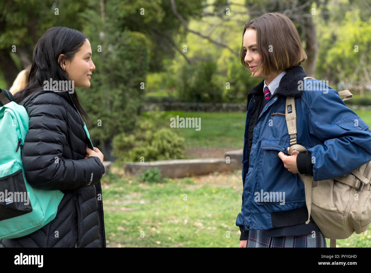 ATYPICAL, (from left): Fivel Stewart, Brigette Lundy-Paine in 'Penguin ...