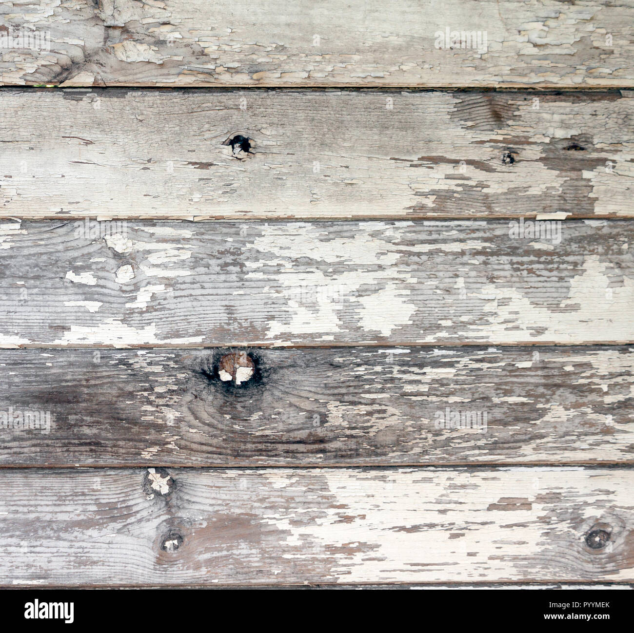 weathered abstract wood background with white peeling paint Stock Photo ...