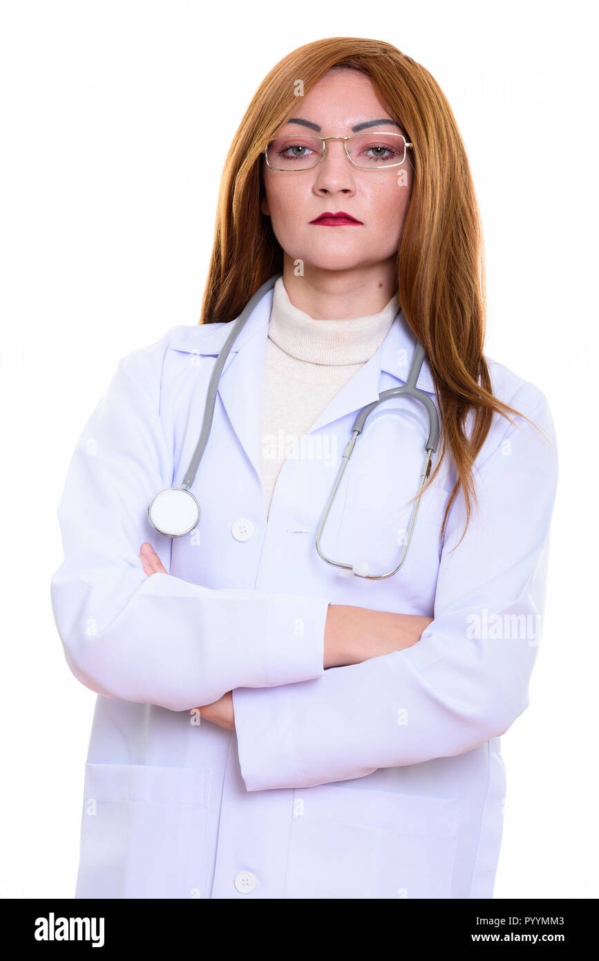 Doctor crossed arms hi-res stock photography and images - Alamy