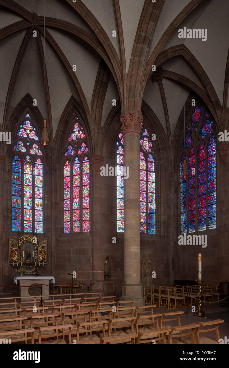 Worms, Dom St. Peter, Nikolauskapelle Stock Photo