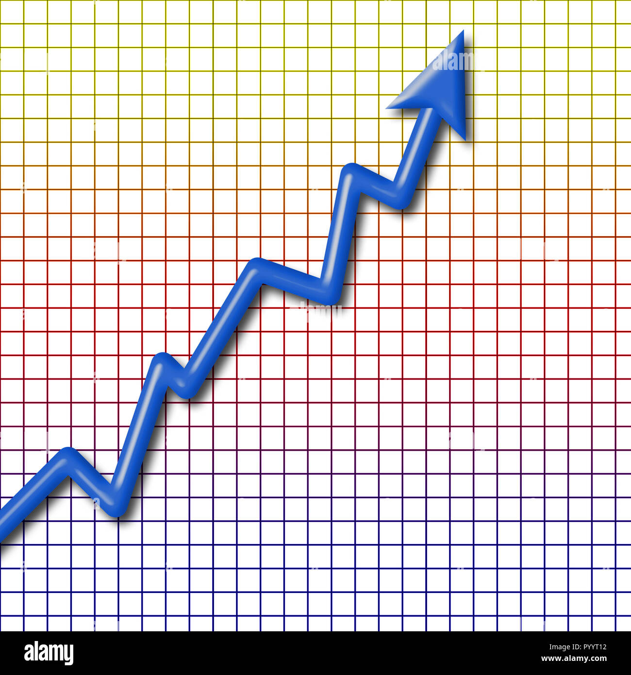 Financial info-graph, analysis info-chart Stock Photo - Alamy