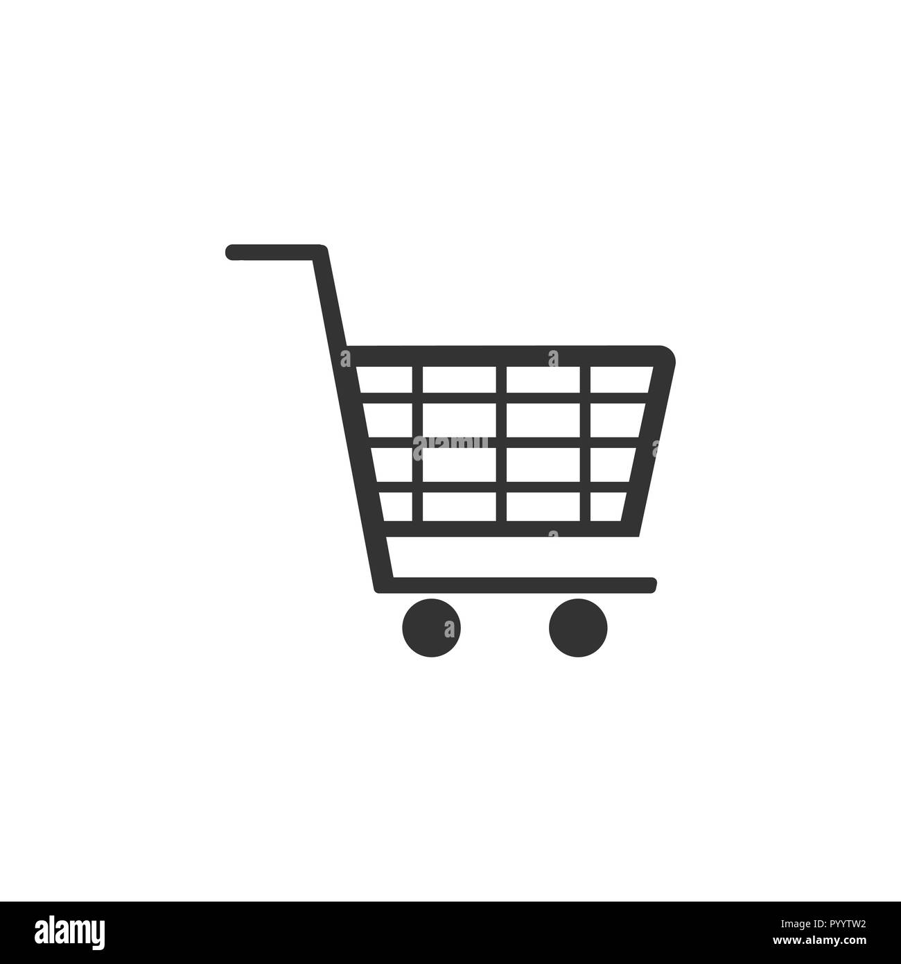 Hand truck icon, trolley icon. Vector illustration Stock Vector Image