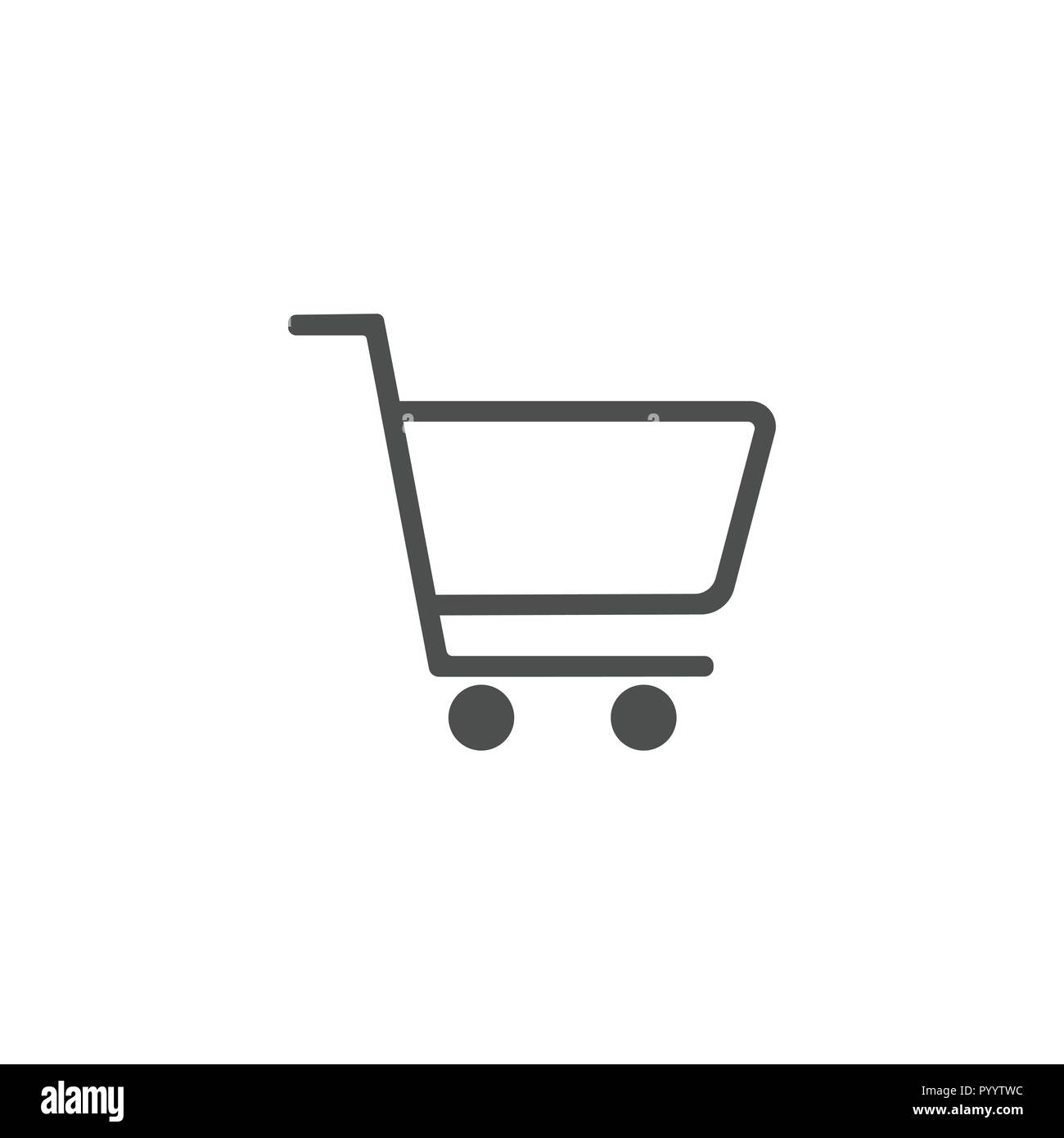 Hand truck icon, trolley icon. Vector illustration Stock Vector Image