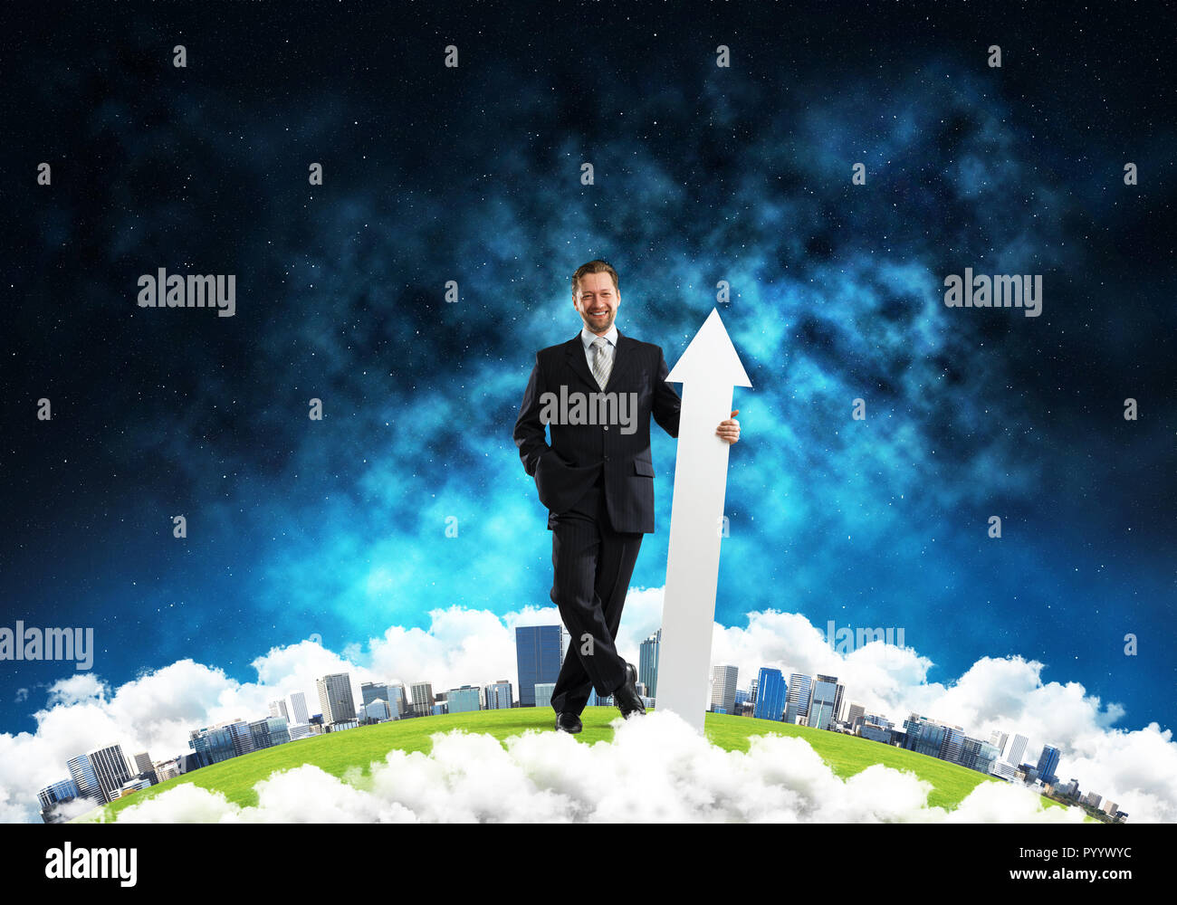 Development in right direction Stock Photo - Alamy