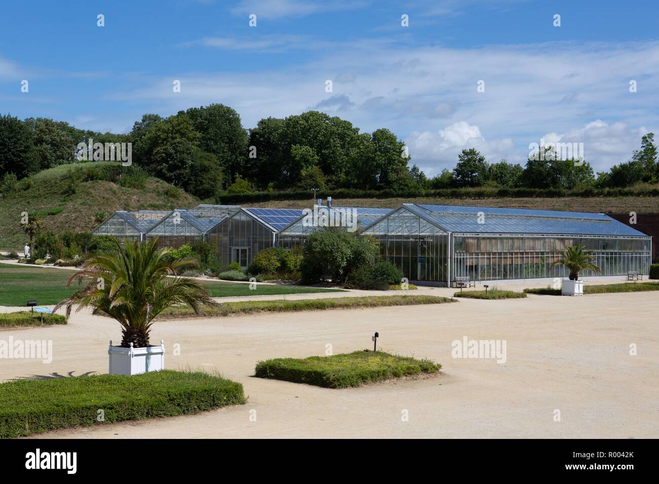 France, Normandy region, Seine Maritime, Le Havre, hanging gardens, Fort de Sainte Adresse Stock