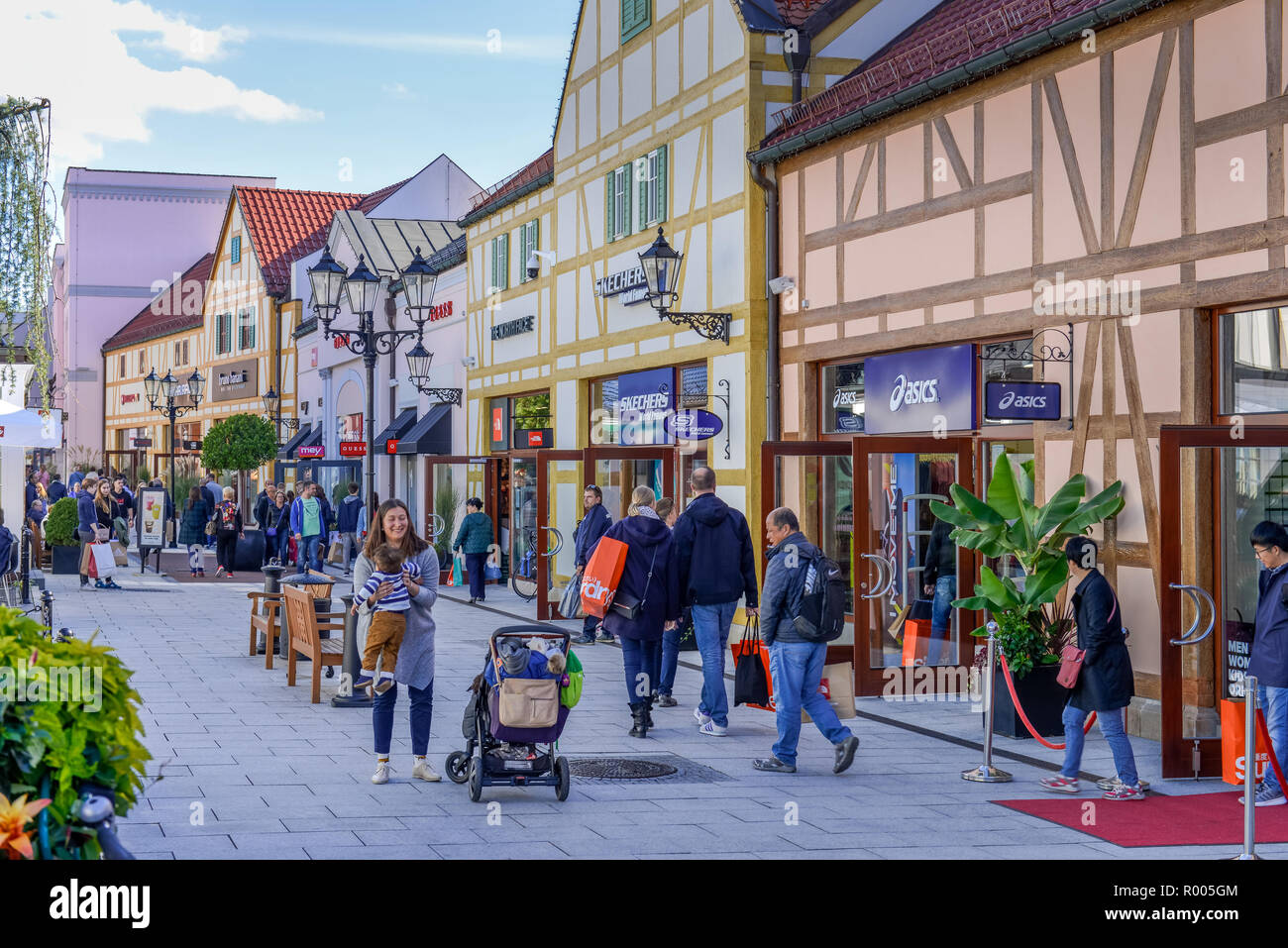 Designer Outlet B5, Wustermark, Brandenburg, Germany, Deutschland Stock  Photo - Alamy