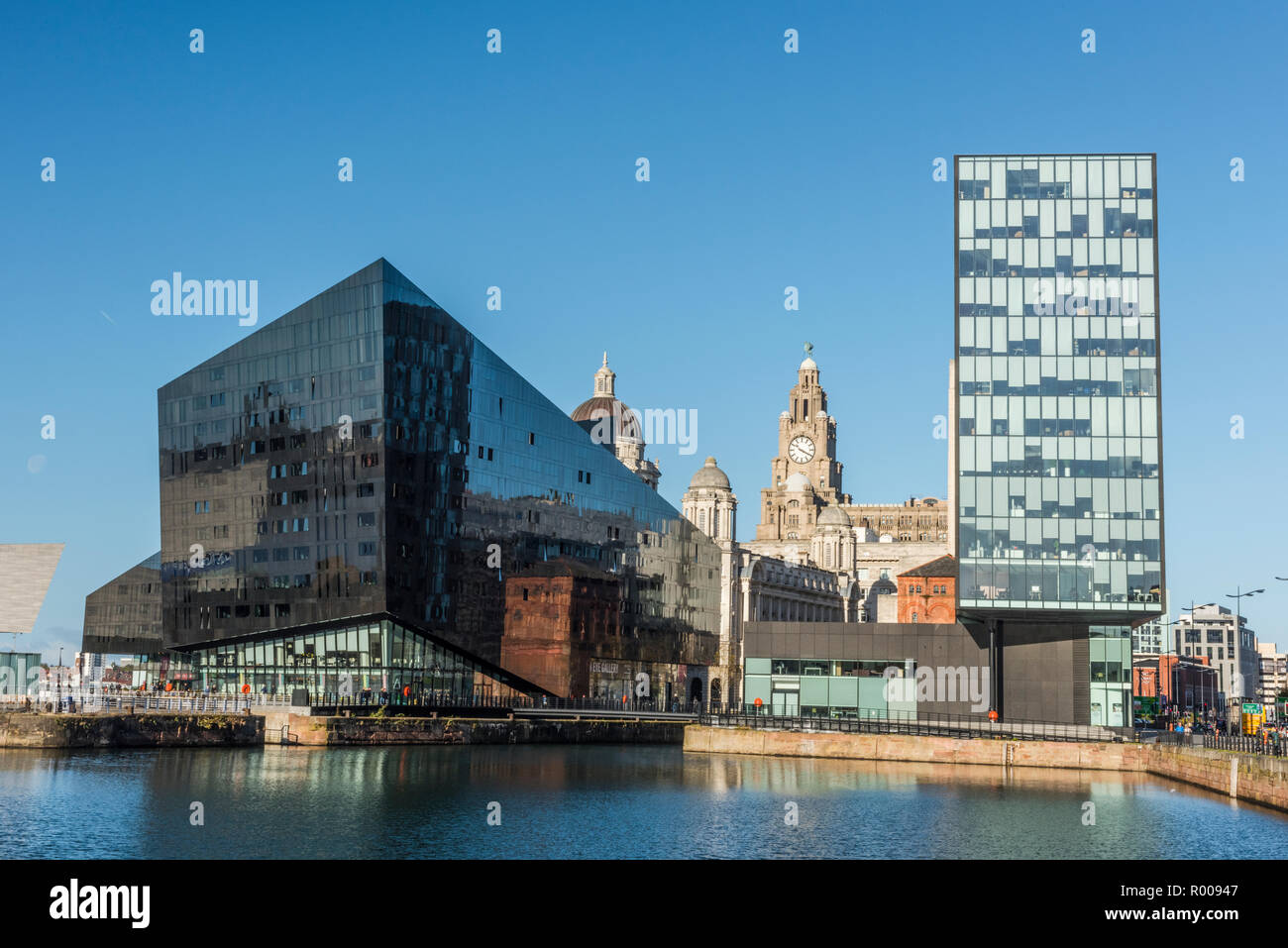 Royal Albert Docks, Liverpool, Merseyside, England Stock Photo