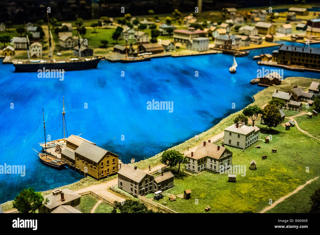 Model Mystic Seaport Mystic, Connecticut, USA Stock Photo - Alamy