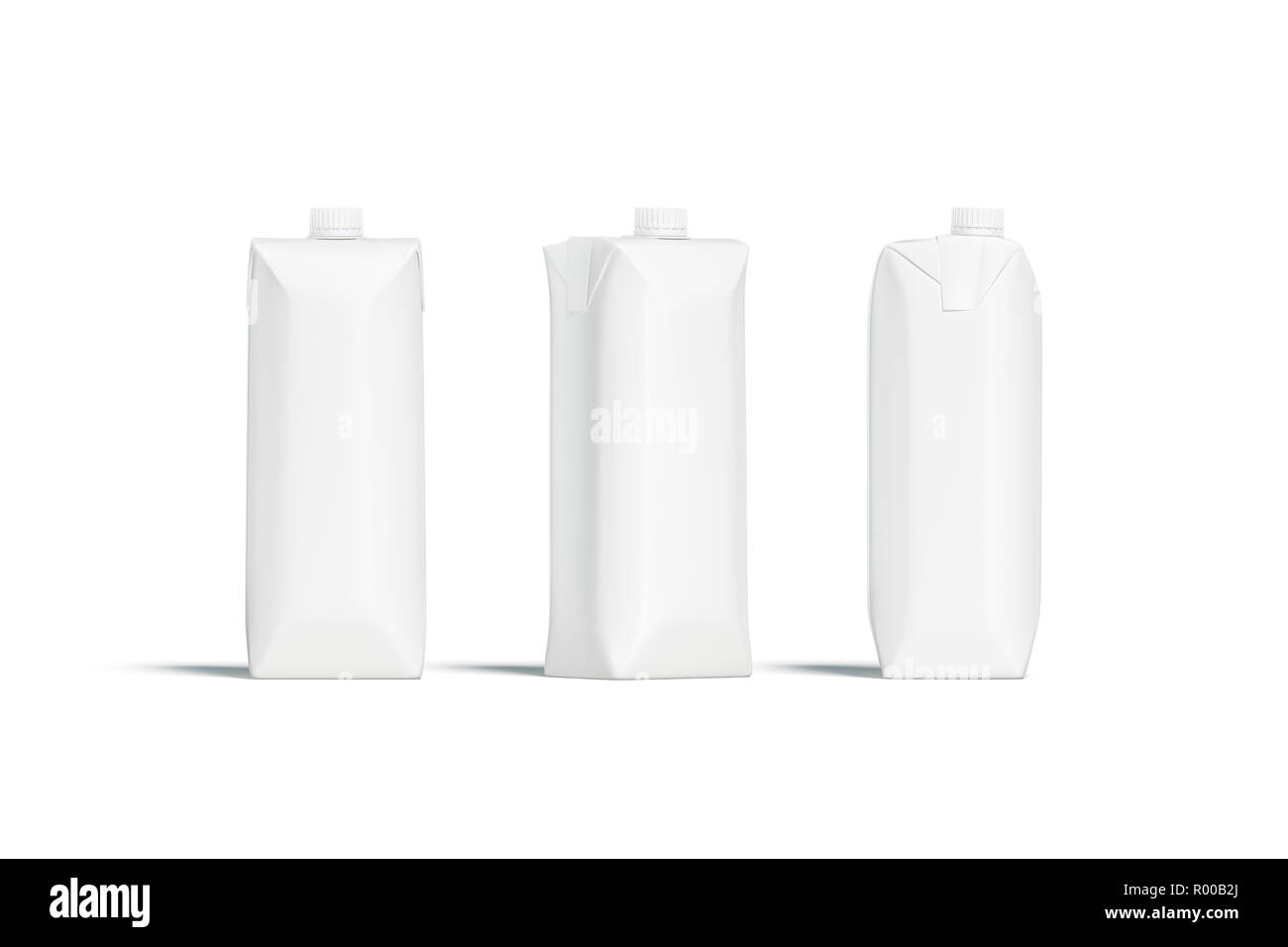 Download Blank white prisma juice pack with lid mockup set ...