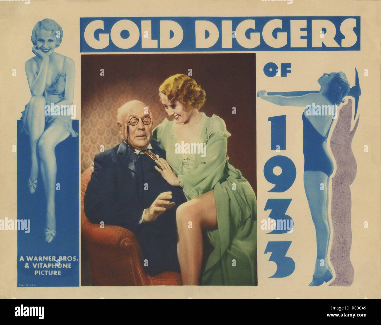 Gold Diggers of 1933 Year : 1933 USA Director : Mervyn LeRoy Joan Blondell, Guy Kibbee Stock Photo
