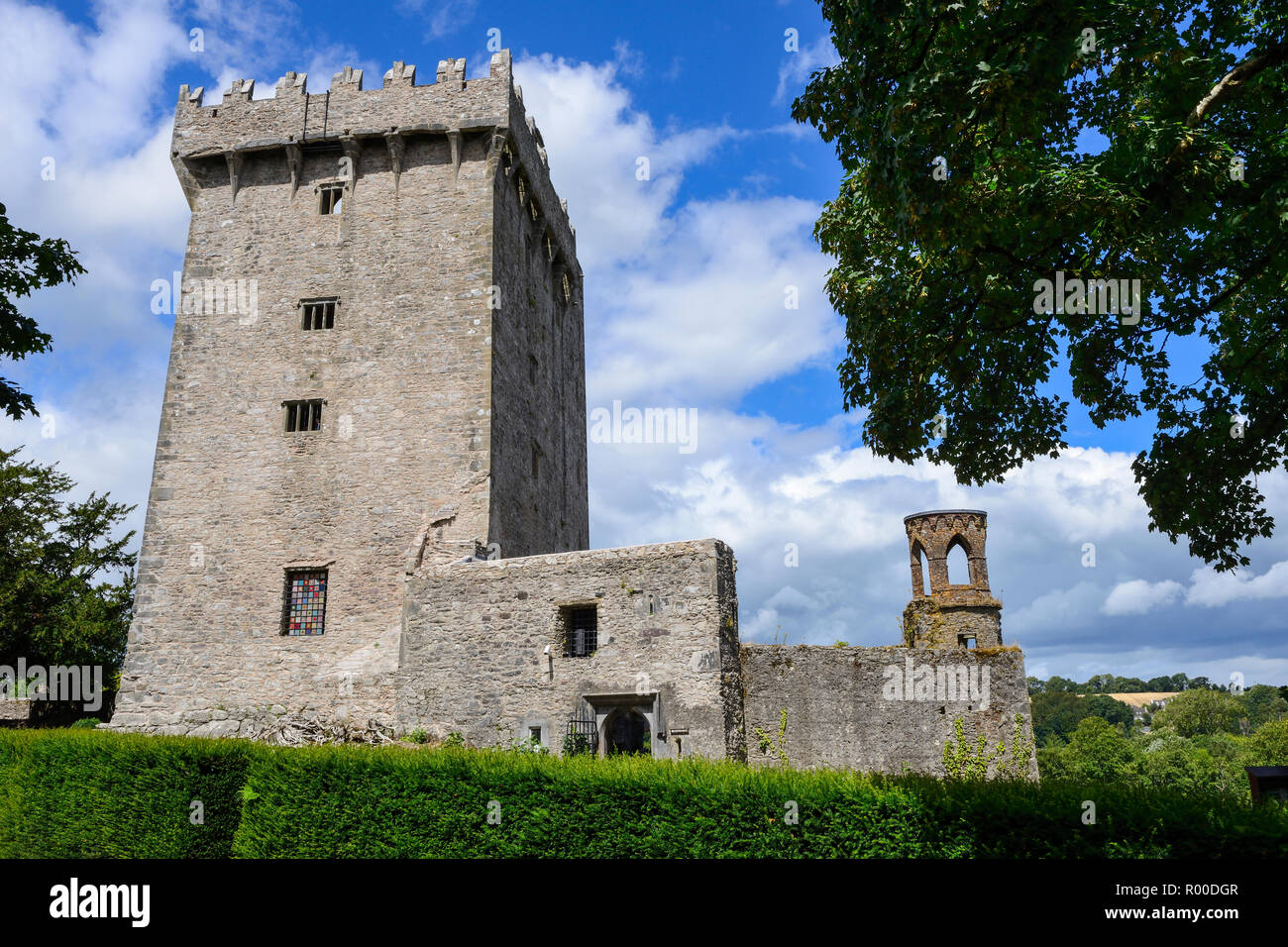 Blarney Castle and Gardens, near Cork in County Cork, Republic of Ireland Stock Photo
