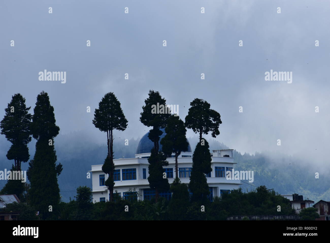Palace RajBari Darjeeling Stock Photo