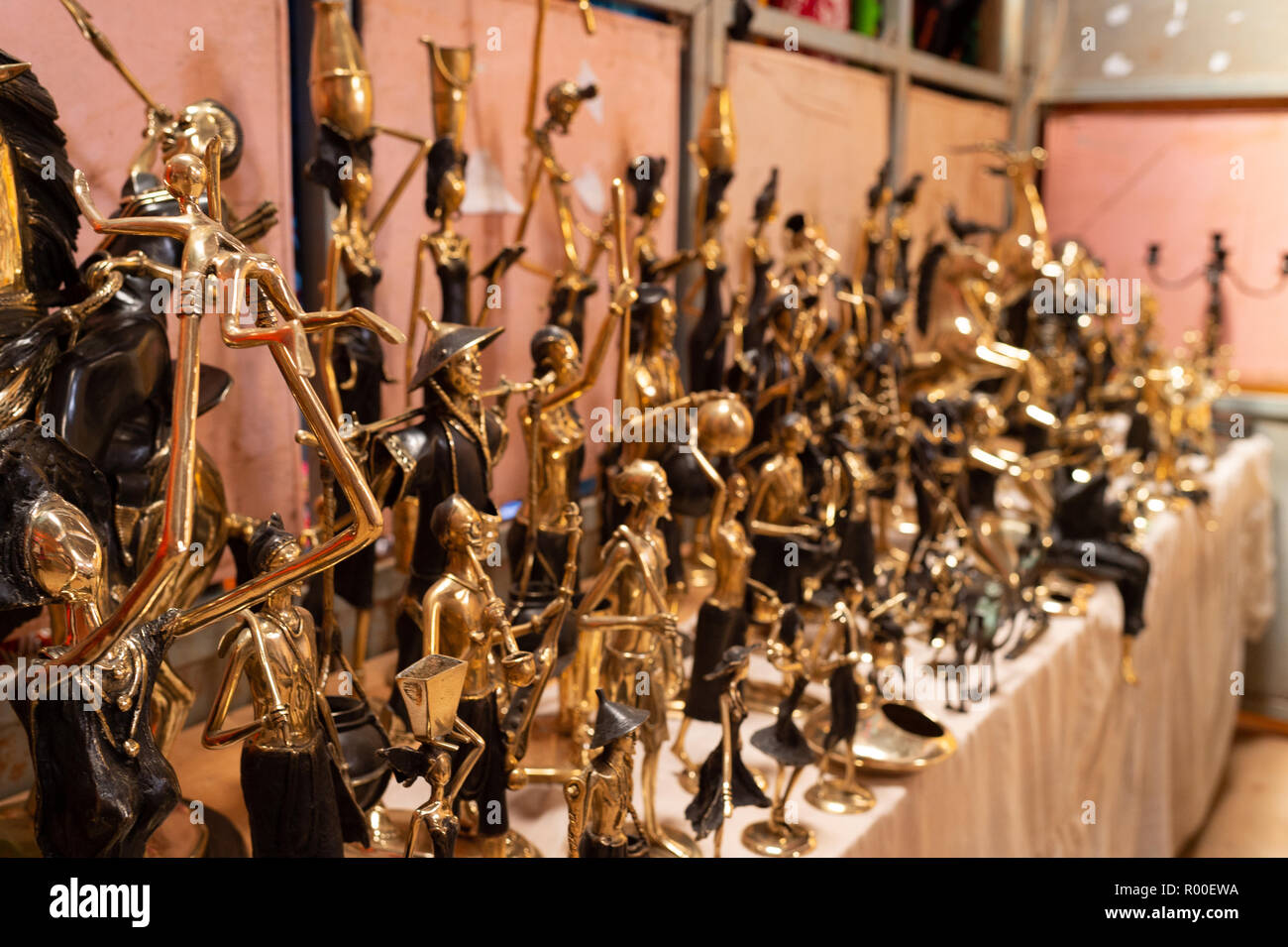 SIAO Ouagadougou, International Arts and Handicrafts Trade Show, regional Fair, 26 Oct. - 04 Nov. 2018, Ougadoungou, Burkina Faso, Africa Stock Photo