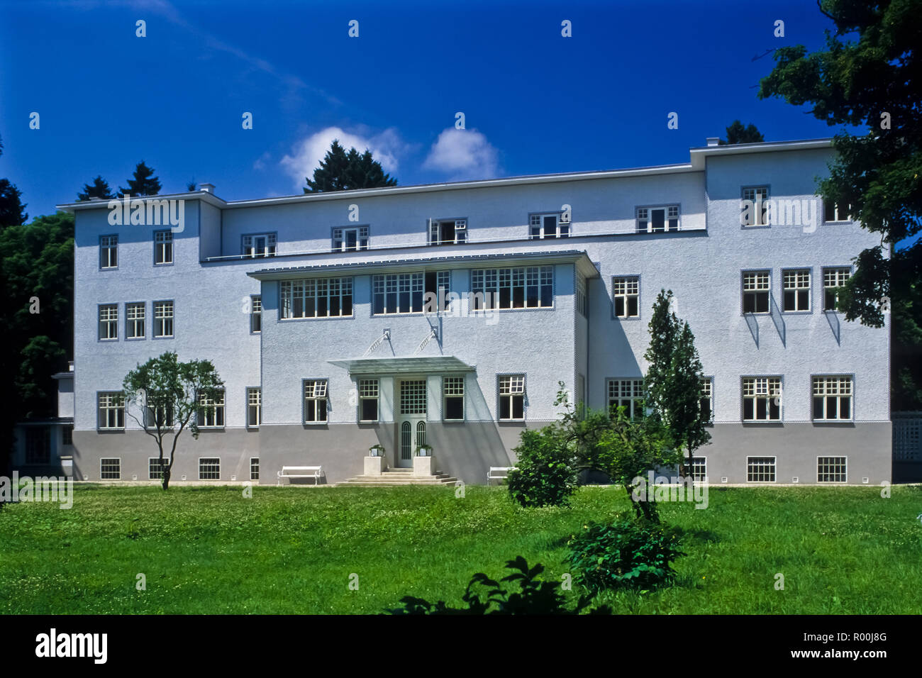 Purkersdorf, Jugendstil, Sanatorium - Purkersdorf near Vienna, Art Nouveau, Sanatorium Stock Photo