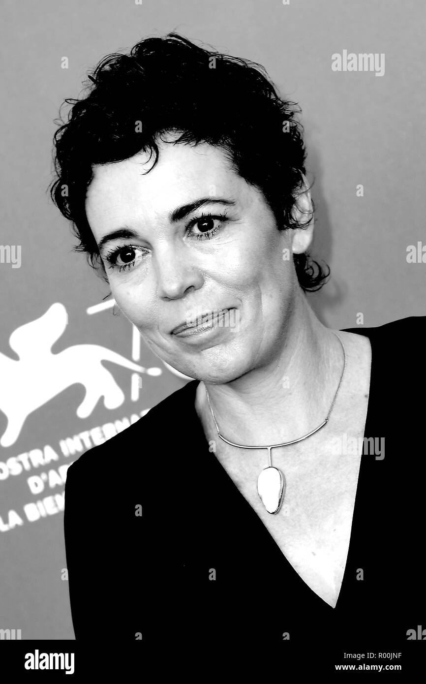 Actress olivia colman Black and White Stock Photos & Images - Alamy