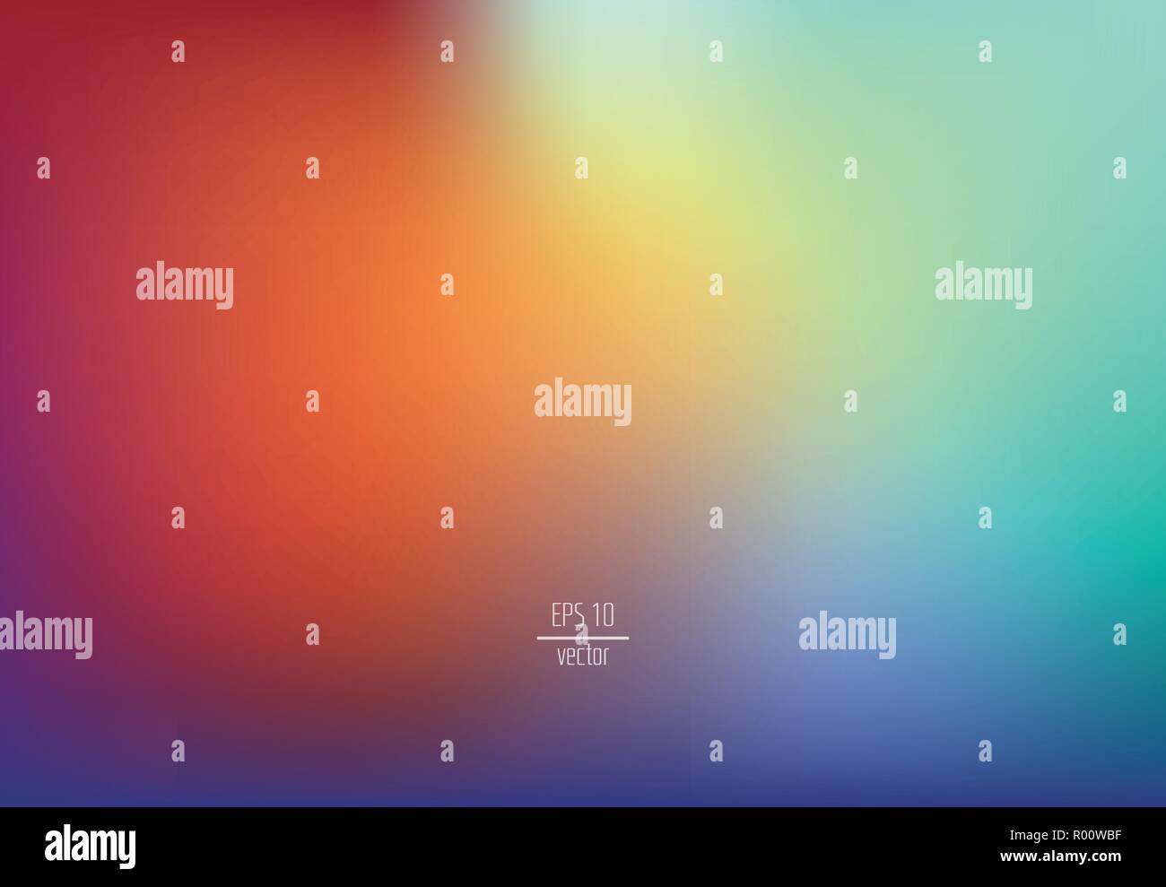 abstract blur background - colorful blurry background, vector Stock Photo