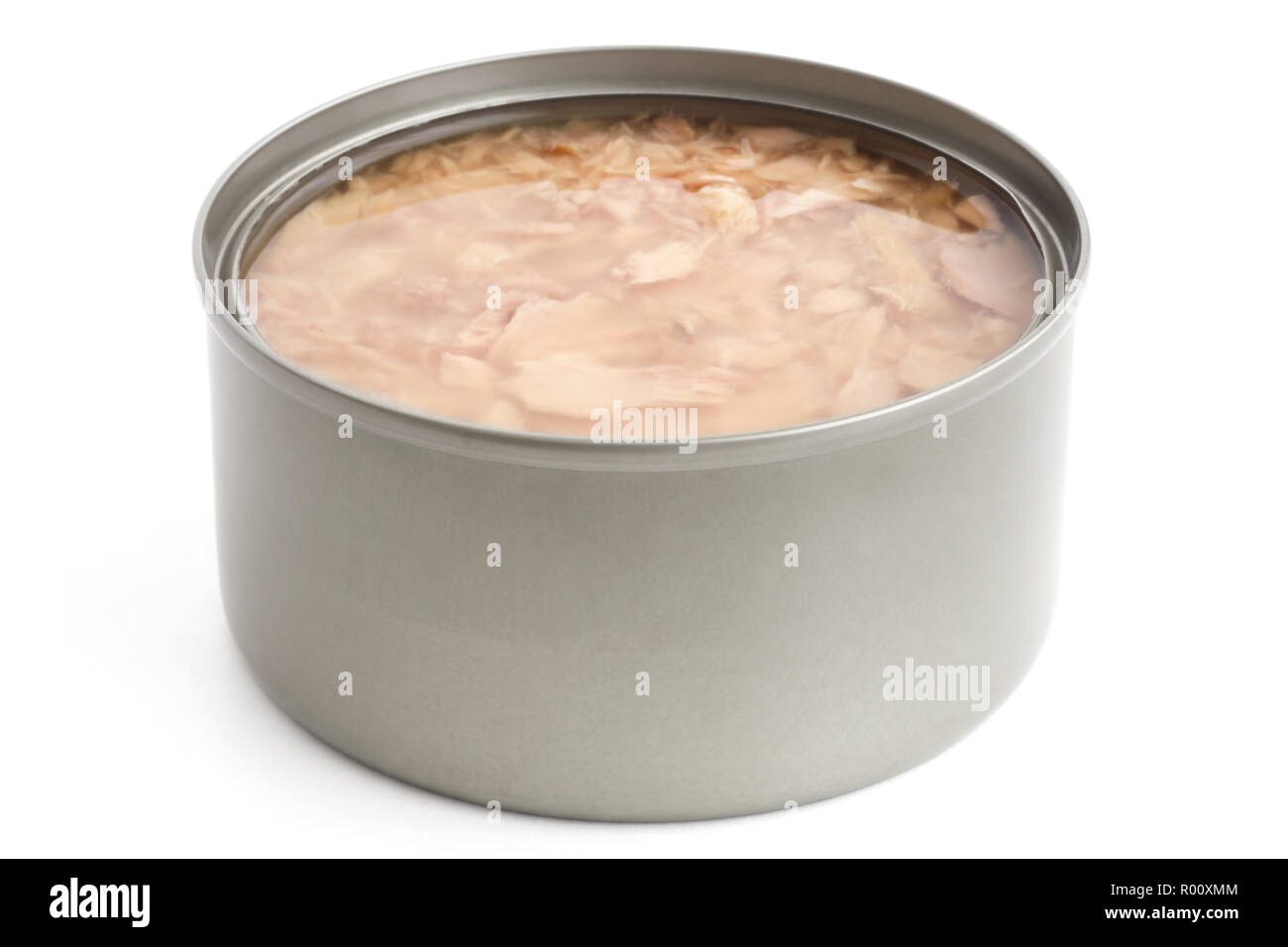 pic Can Babies Have Tuna In Brine https www alamy com open can of tuna in brine space for label image223755748 html