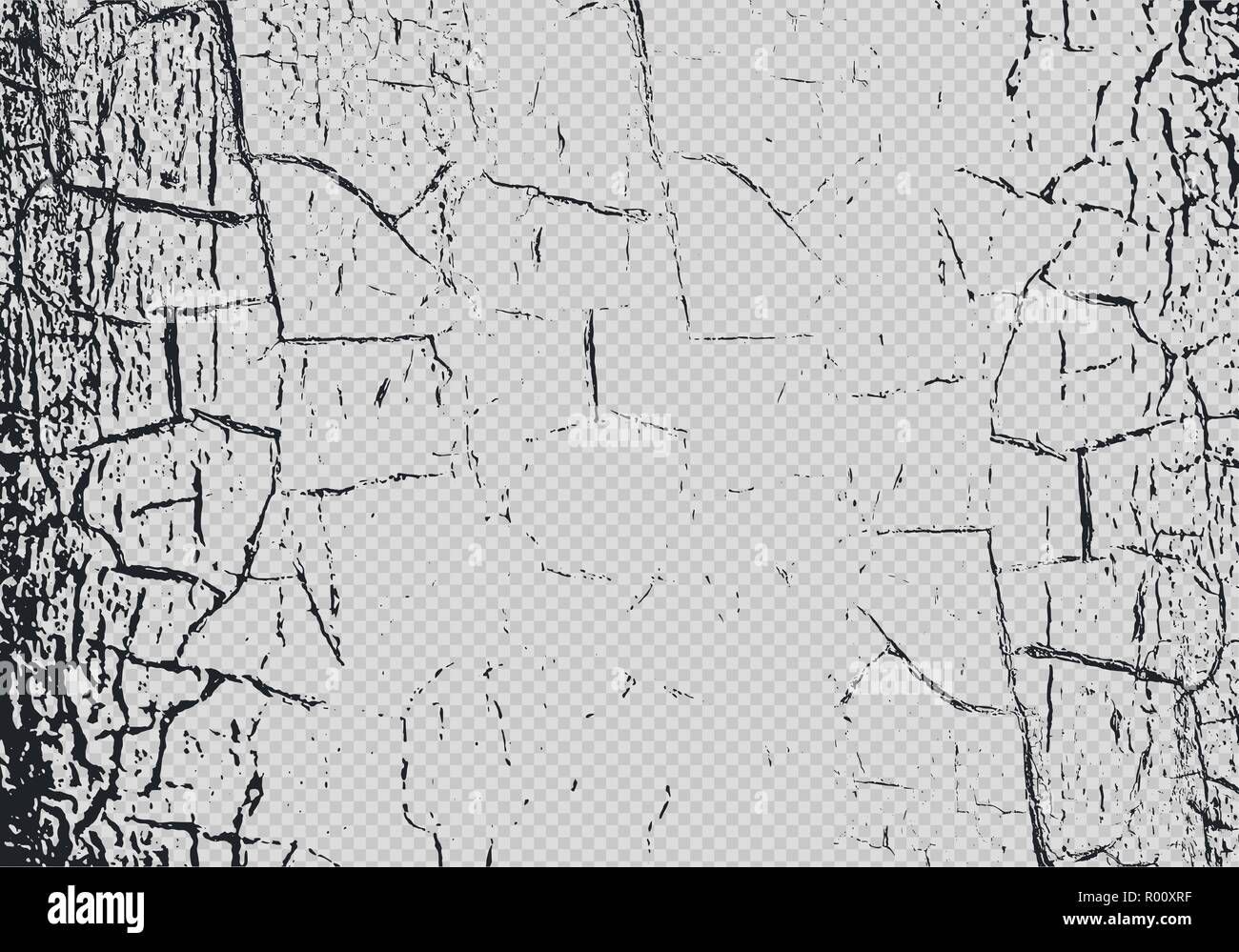 Vector Craquelure Effect Overlay On Transparent Background Marble Texture With Cracked Paint Scratches Subtle Abstract Grunge Backdrop Stock Vector Image Art Alamy
