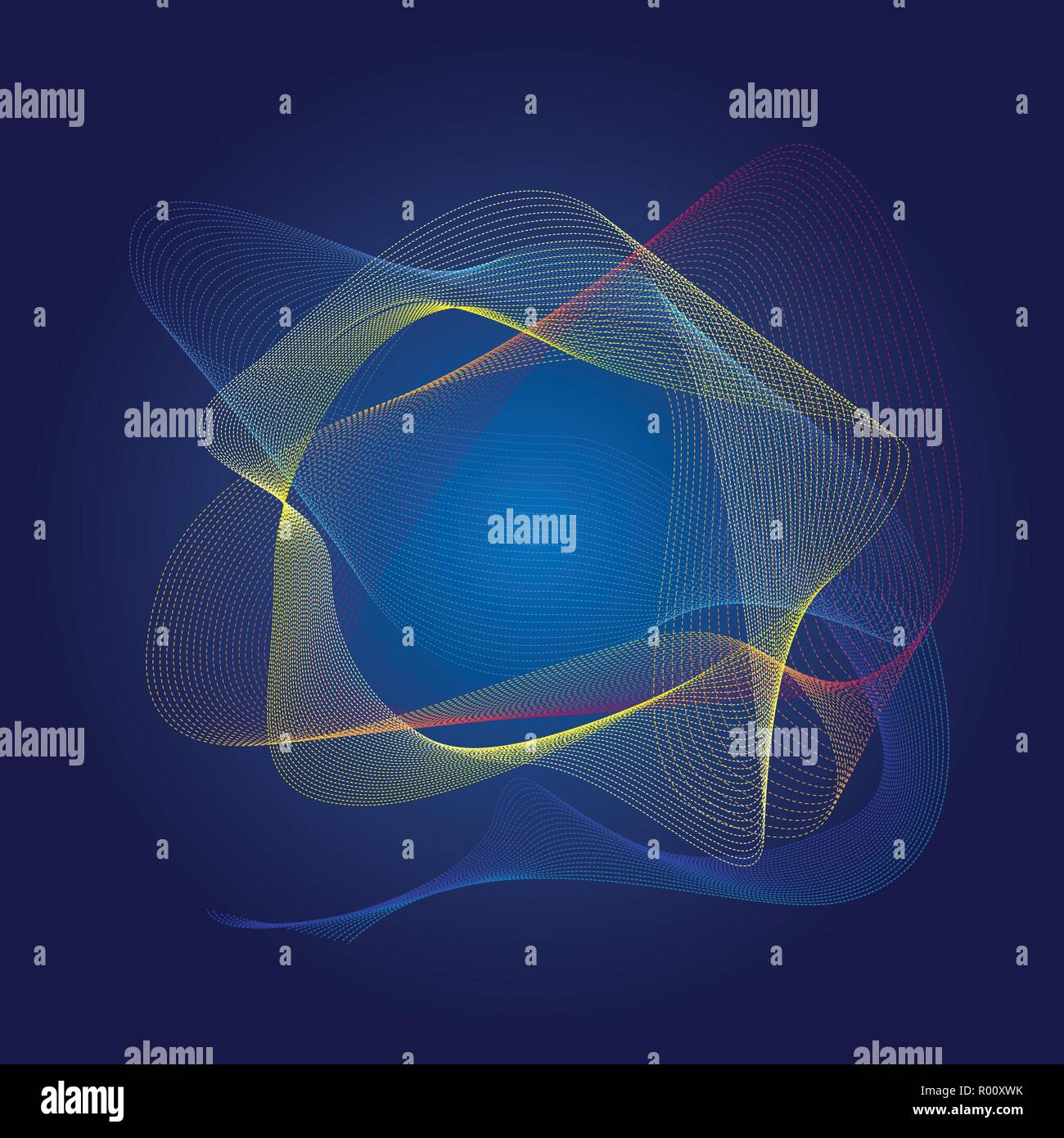 Colorful geometric background. Stock Vector