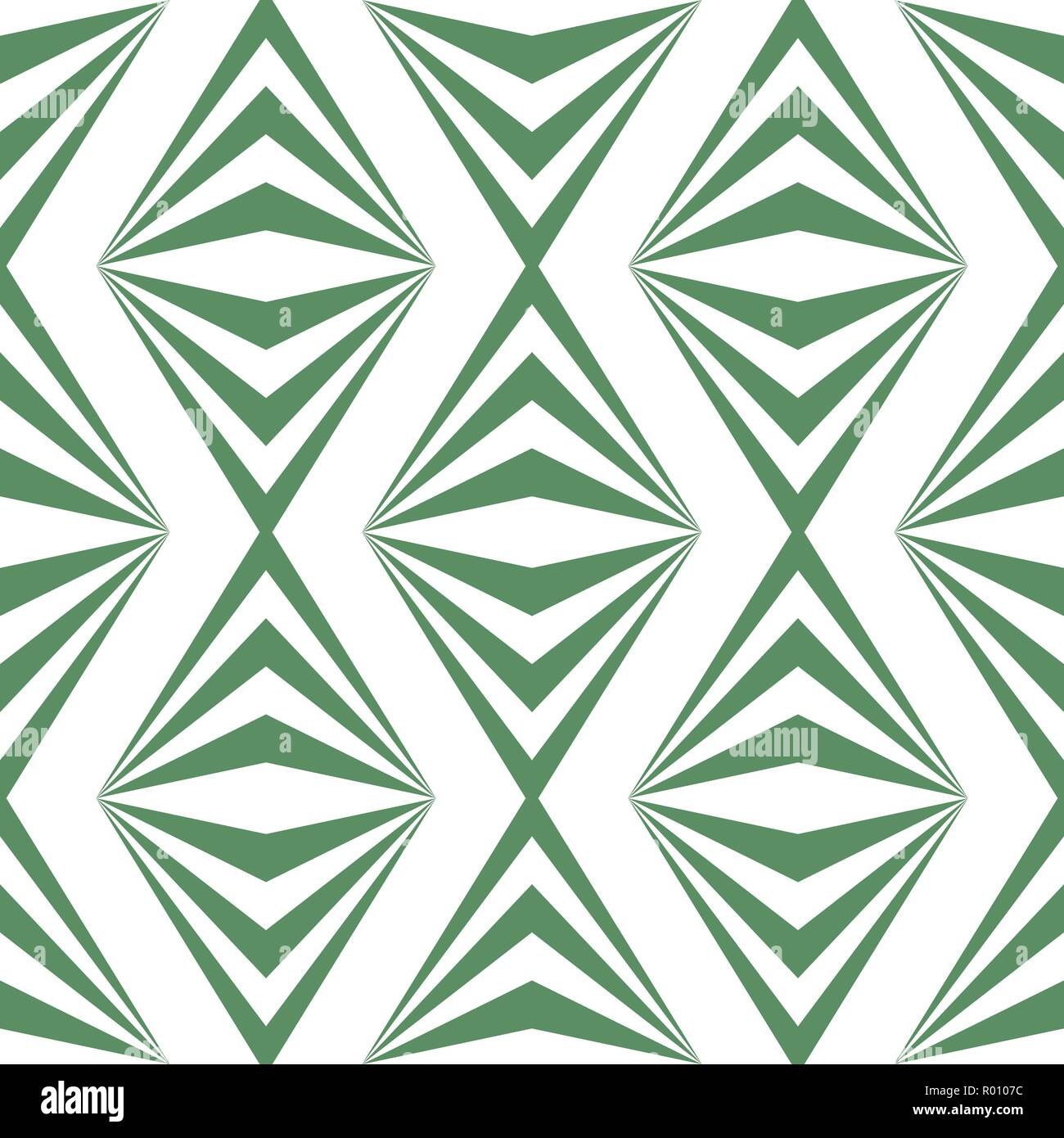 Art abstract geometric light white green pattern Stock Vector