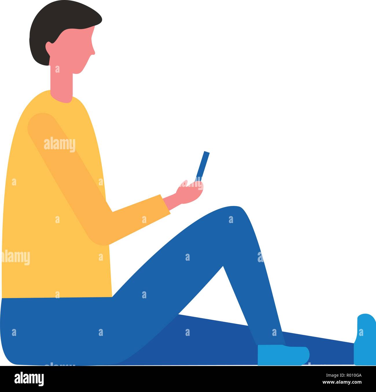 Millennial using Stock Vector Images - Alamy