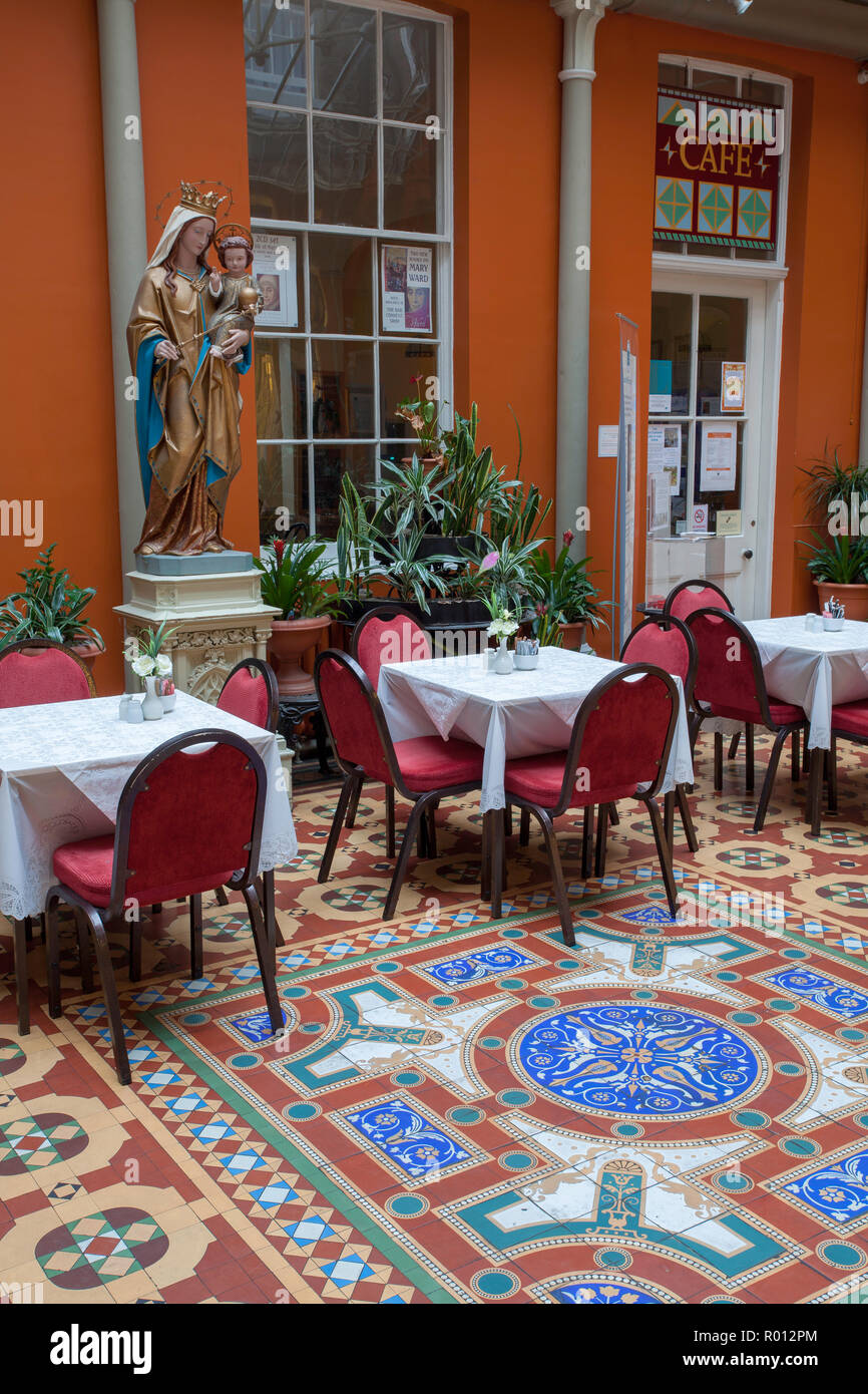 The cafe in the Bar Convent in the city of York is located in ath